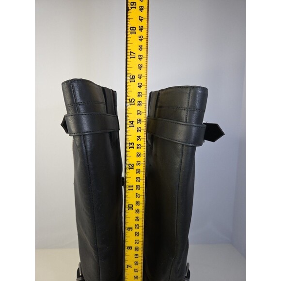 Kelly & Katie Sion Black  Knee High Riding Boot size 8.5 M Faux Leather NWOB - Picture 8 of 12